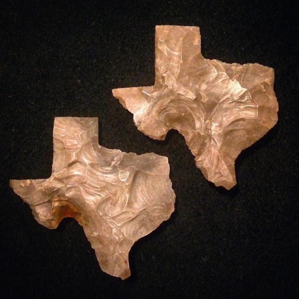 Bolo Tie Commission Texas Flint Knapped