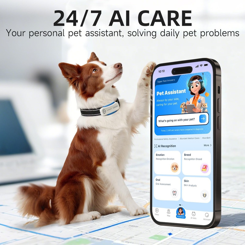 NextGen GPS Dog Tracker + 36Month Plan | RealTime Location & Escape Alerts | ...
