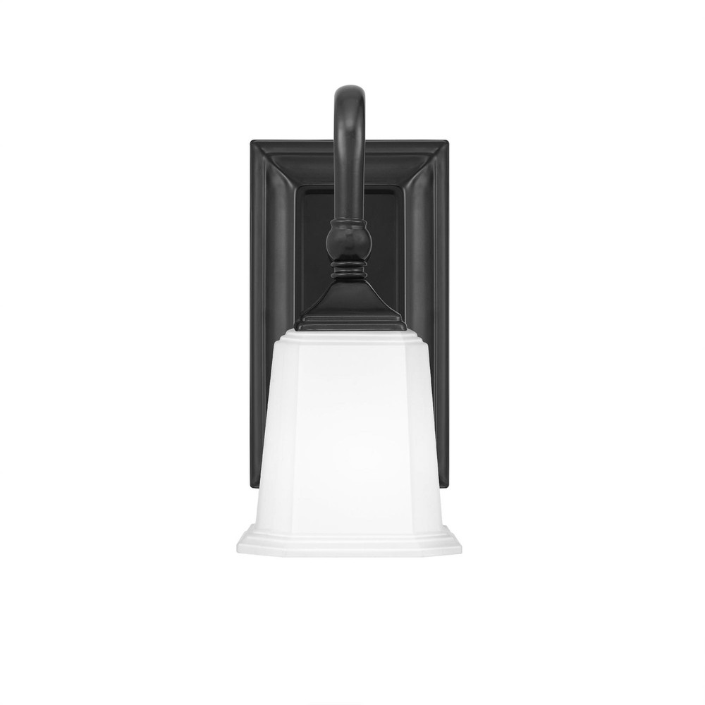 Roseto QZBF6826 Single Light 10"H Bathroom Sconce