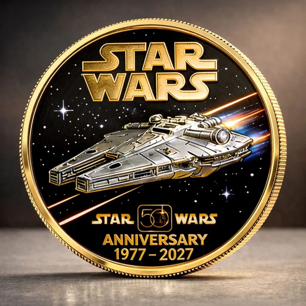Star Wars 50th Anniversary Commemorative Coin