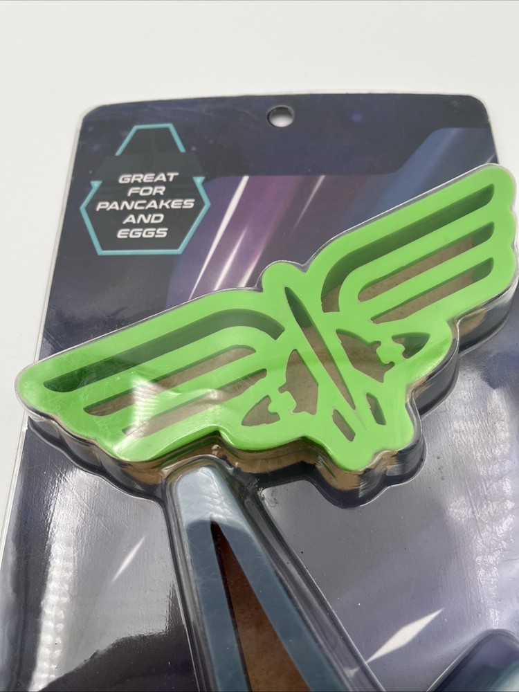 Disney Pixar Buzz Lightyear 3 Pack Silicone Breakfast Molds, New Unopened