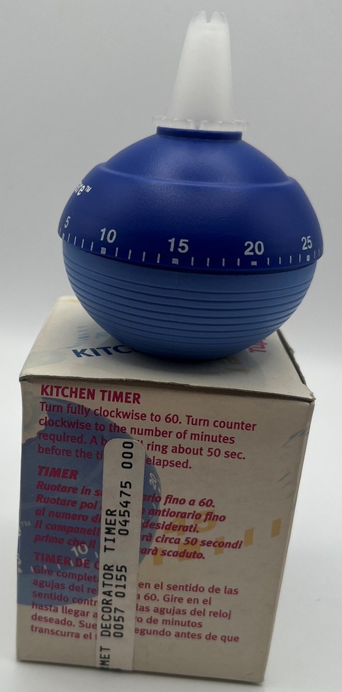 Tupperware Gourmet Decorator Kitchen Timer NIB WORKS