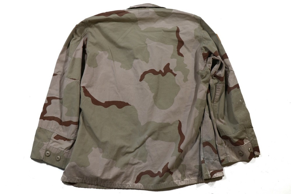 Original US Army 4th Infantry Div DCU Jacket Shirt Large Regular