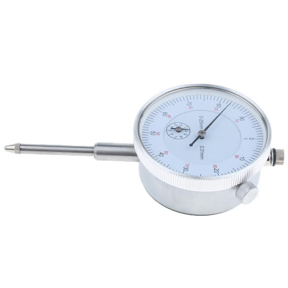 Precision Dial Test Indicator With Pointer, Metric, 0-25mm,