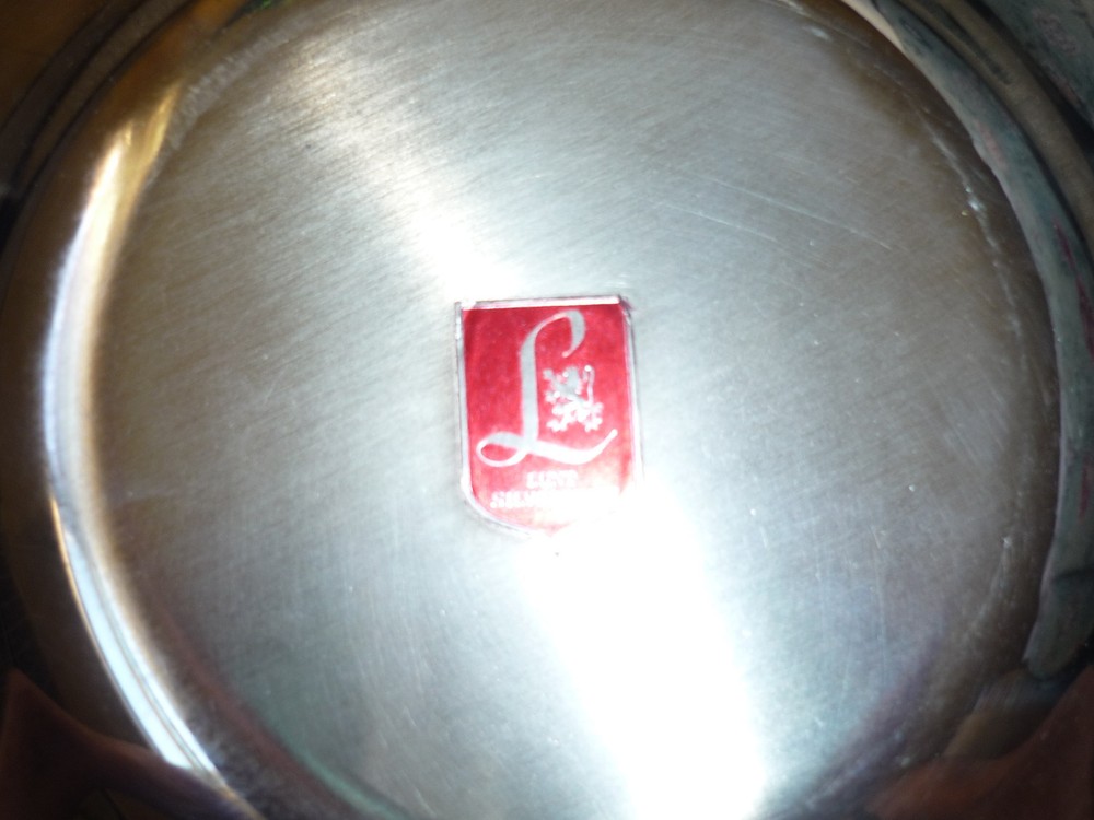 LUNT SILVERPLATE BON BON PLATE/ 'DELICACY' PATTERN