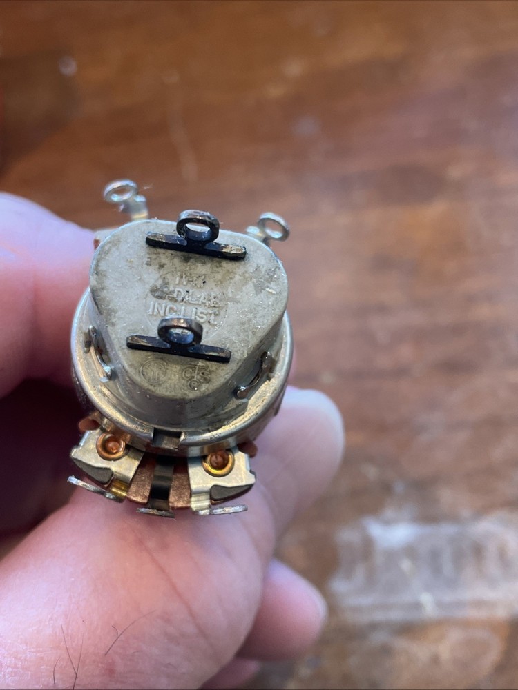 New Old Stock Vintage RCA Variable Resistor Push Pull Switch Part # 119847