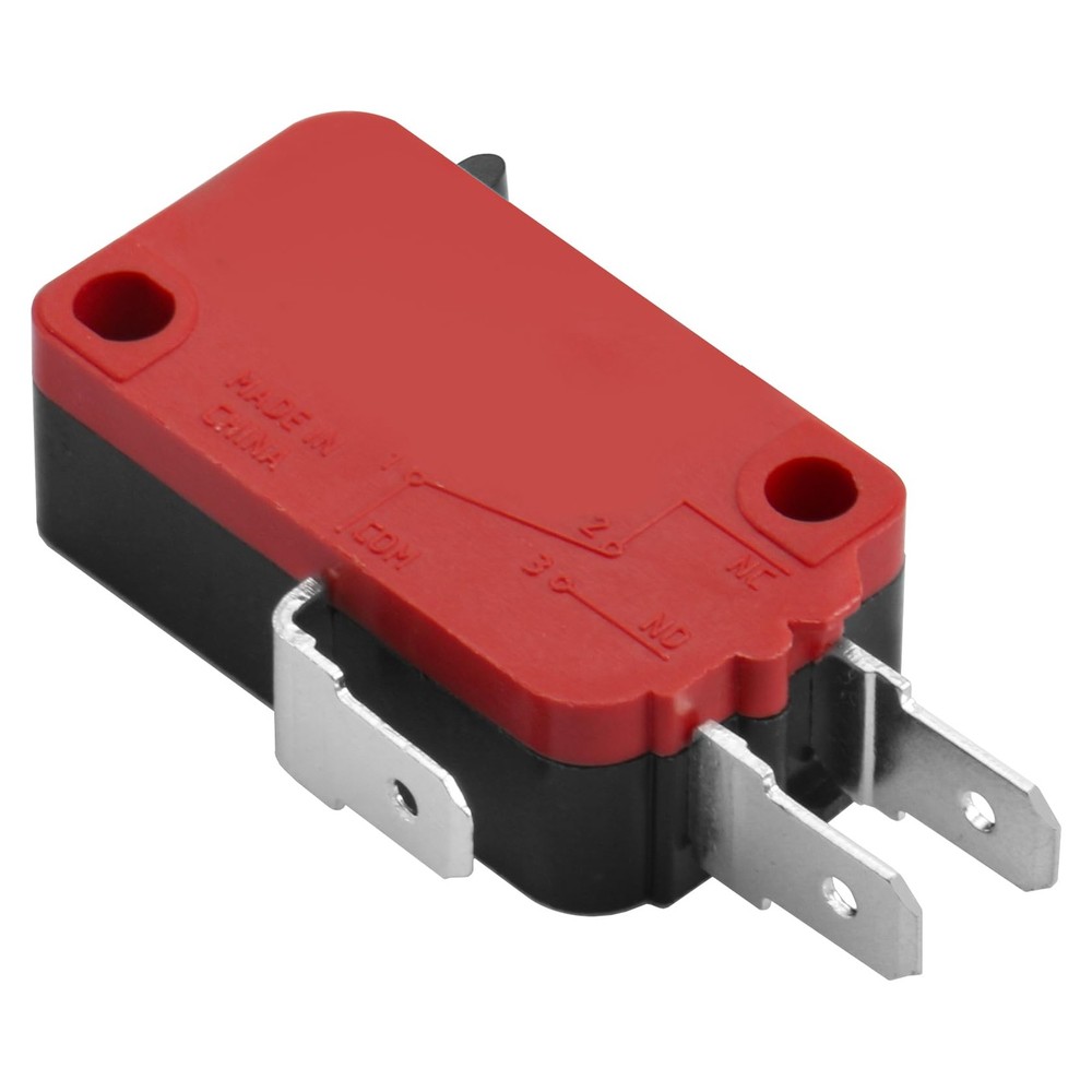 Heschen Micro Switch, V-16-1C25, SPDT, Pin Button Type, 16A 250VAC, 5PCS