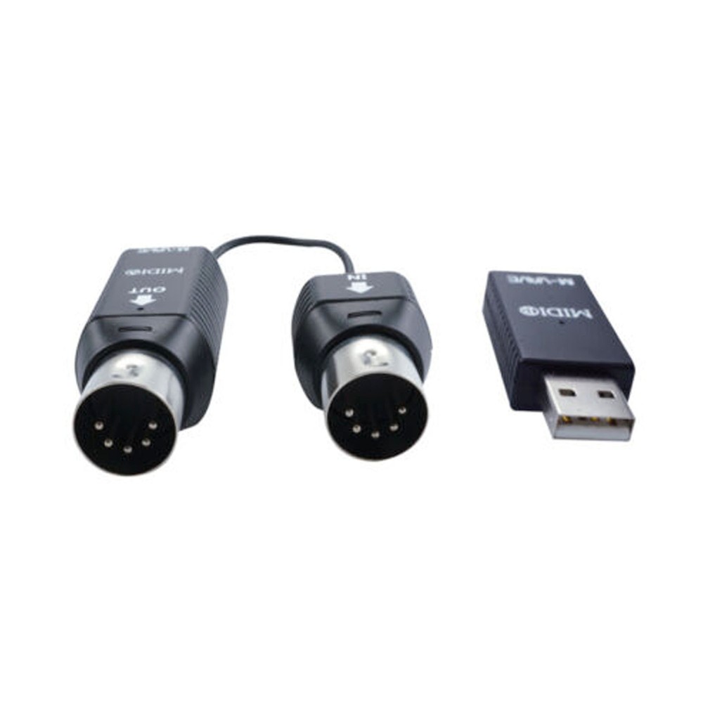 M-VAVE Mini Wireless Transmission System MIDI Bluetooth Adapter USB Plug Play