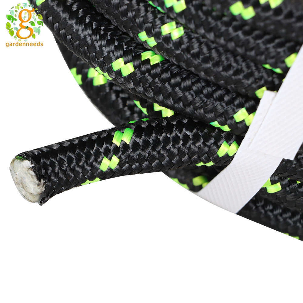 Double Braid Polyester Rope 100 FT Rigging Rope 1/2" 6180lbs Breaking Strength
