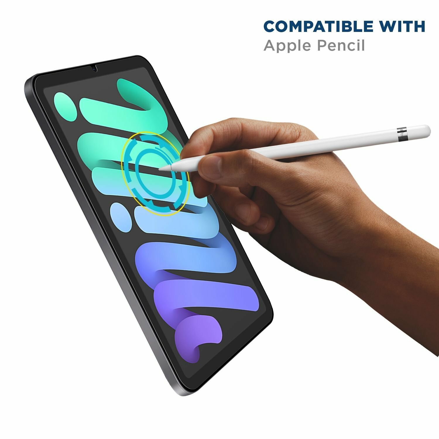 Tech Armor Anti-Glare Film Screen Protector Apple iPad Mini 6 2021 - 3 Pack