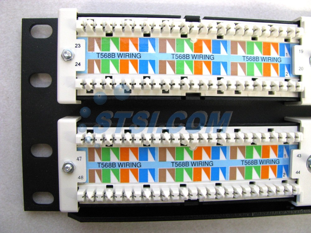 Ortronics Cat5e 48-Port Patch Panel OR-PHD5E6U48 ~STSI