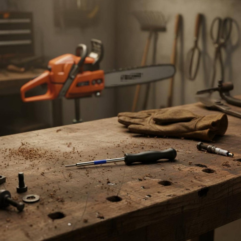 2.46mm Carburetor Screwdriver Ergonomic Handle Counter-Clockwise Thread