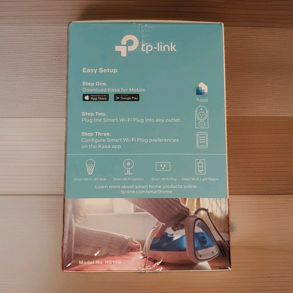 TP-Link ~ Smart Wi-Fi Plug ~ W/Google Assistant & Amazon Alexa ~ HS100