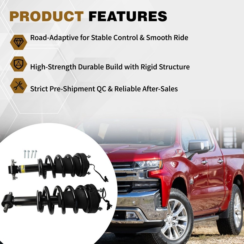 Front Struts 2Pcs for Cadillac Escalade Chevy GMC