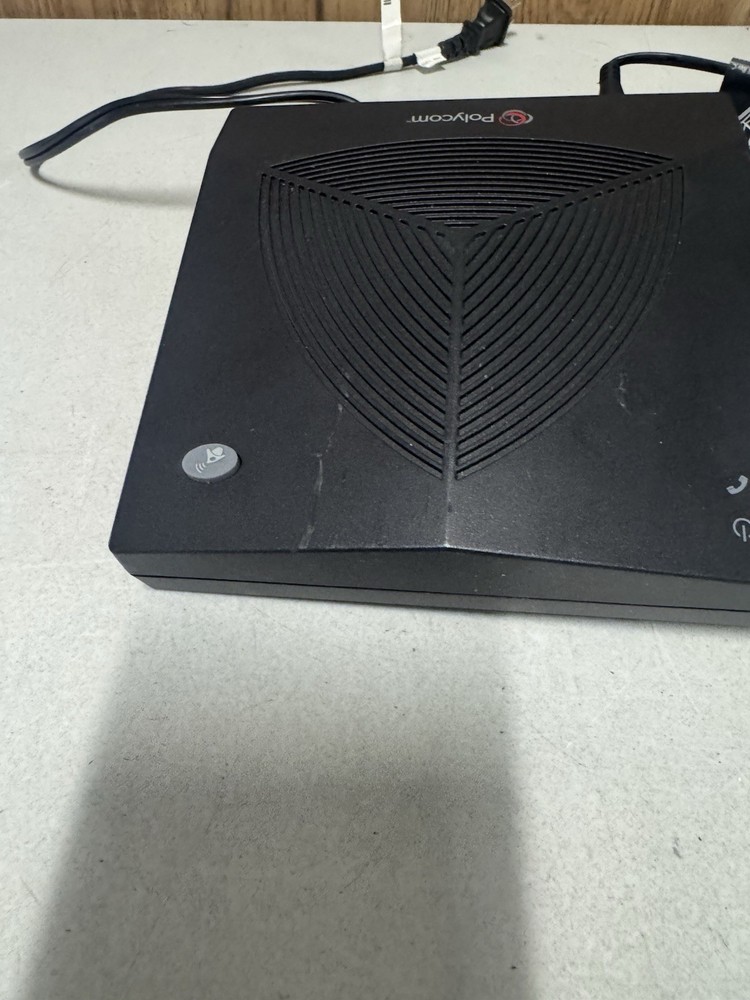 Polycom SoundStation 2W Conference Phone DECT 6.0 w/ Adapter Untested
