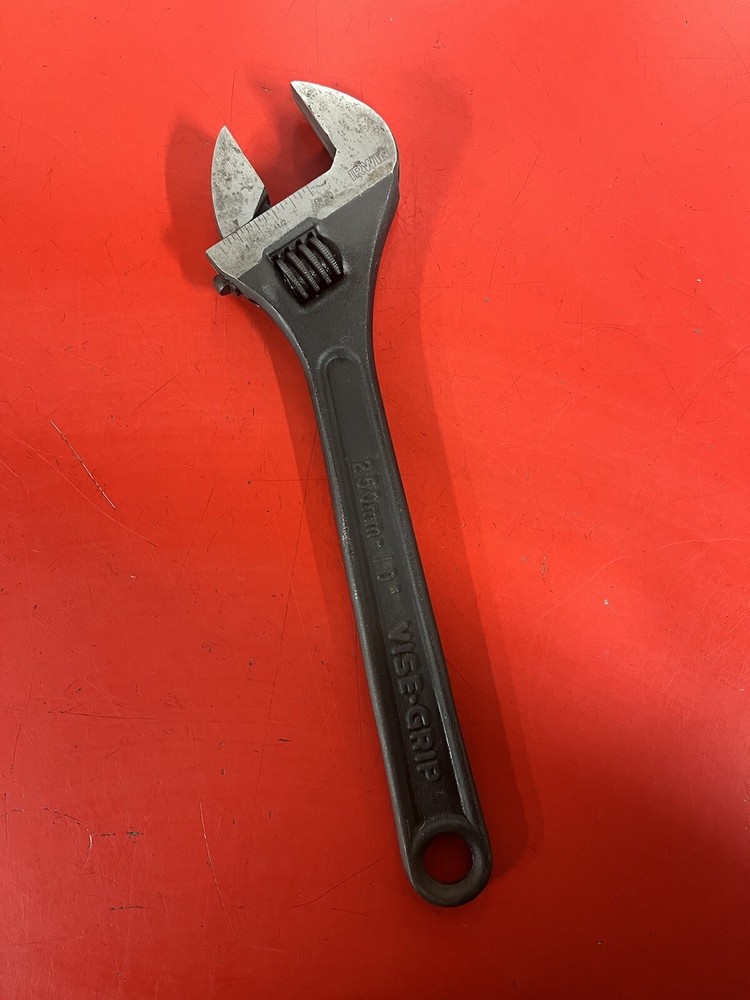 10" IRWIN VISE GRIP ADJUSTABLE WRENCH BLACK OXIDE