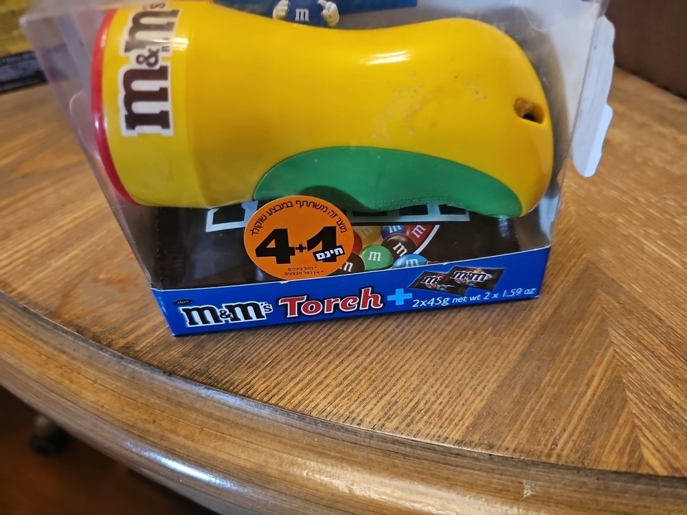 M&M's Torch flashlight with candy