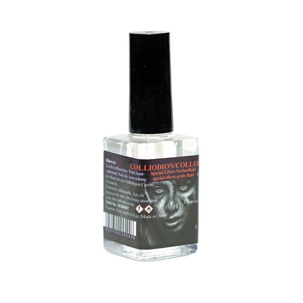 Rigid Collodion Scarring Liquid - Matte Clear Scars Makeup
