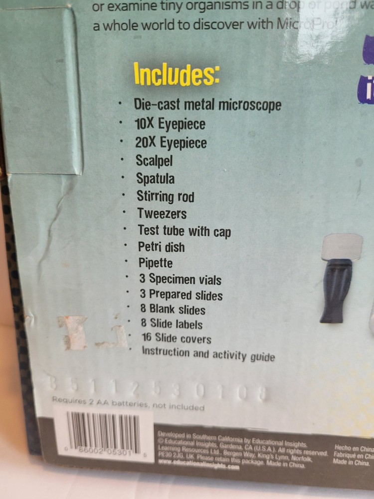 GeoSafari MicroPro Microscope Set 48 Pc EI-5301