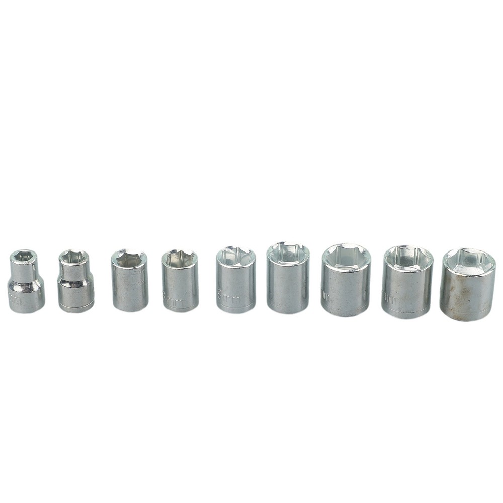 9 Pieces/set Hexagon Key Socket Combination 1/4 Inch Handle Hexagon Socket