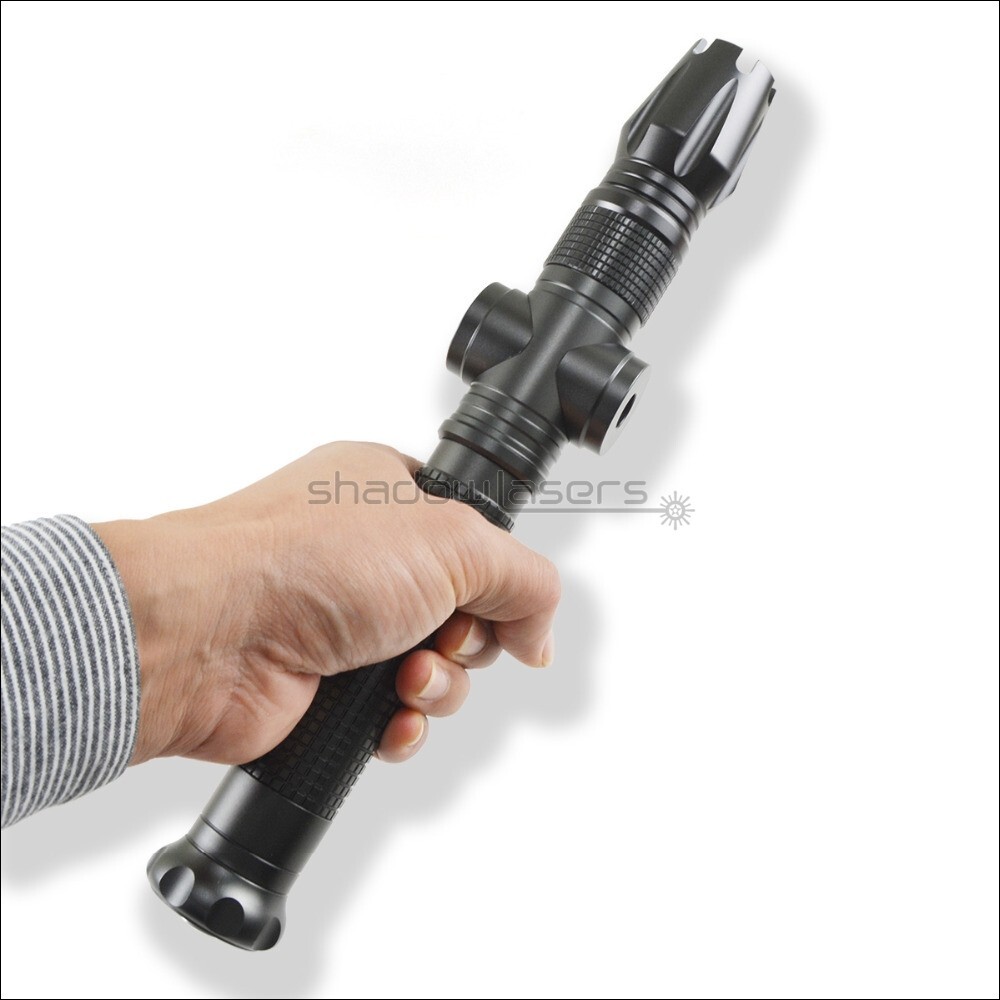 GH8-L 520nm Adjustable Focus Super Powerful Green Laser Pointer Visible Beam