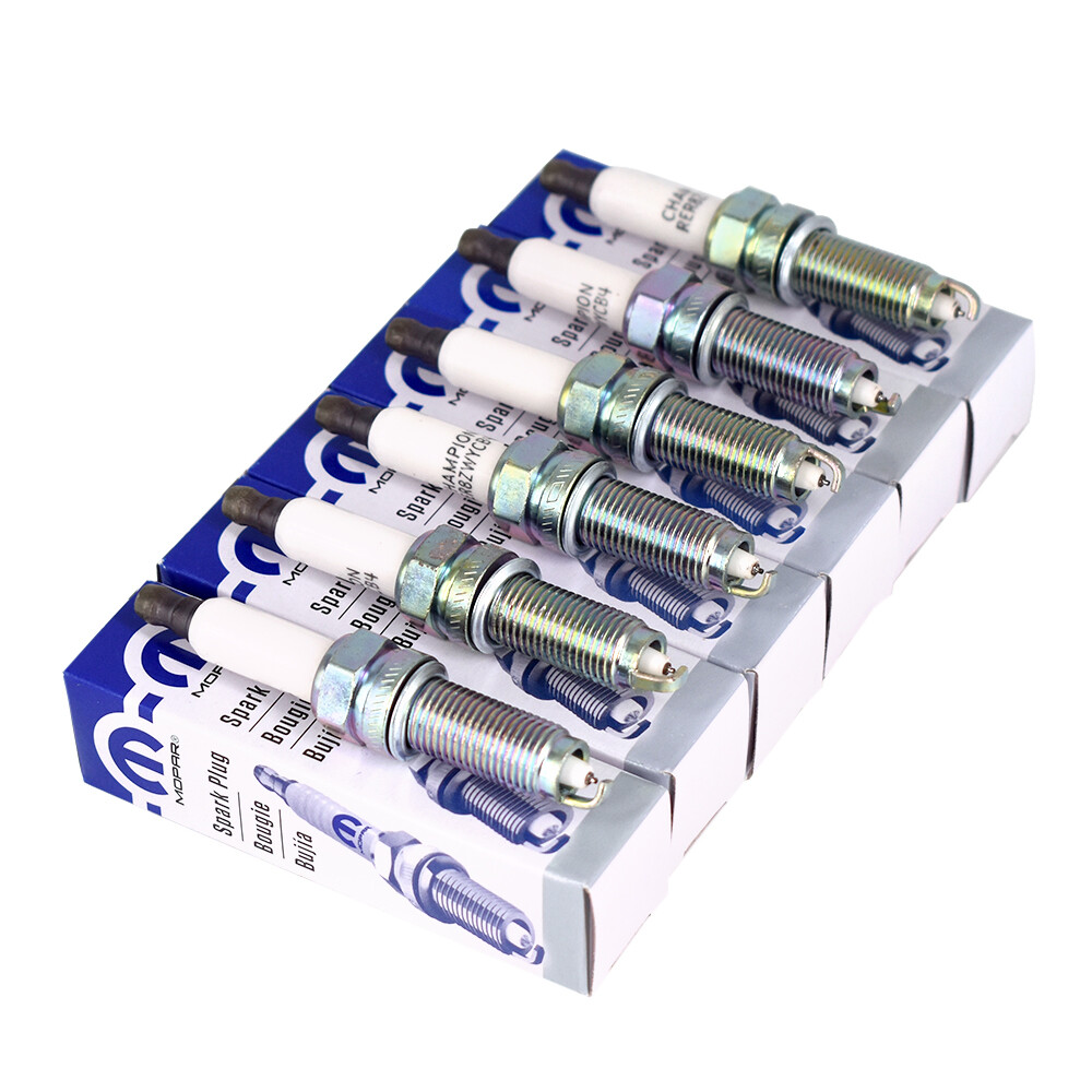 6 Pack Mopar Ignition Coils & Spark Plugs For Chrysler Jeep Dodge Ram 3.6L UF648