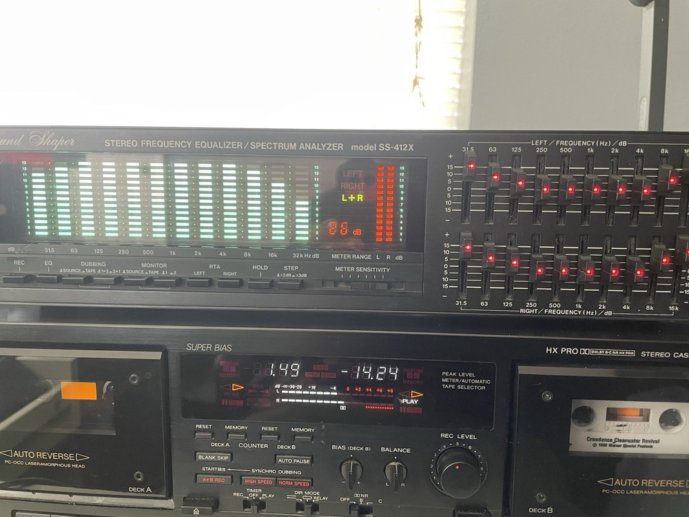ADC Equalizer SS-412X Rare Vintage Audiophile - (SERVICED) NICE