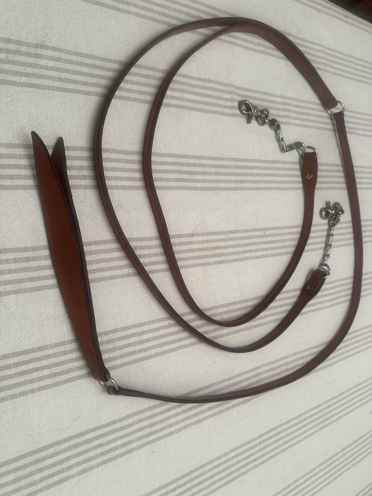 Vintage Champion Turf & Reins, Bridle leather Southwestern Style Silver Accent