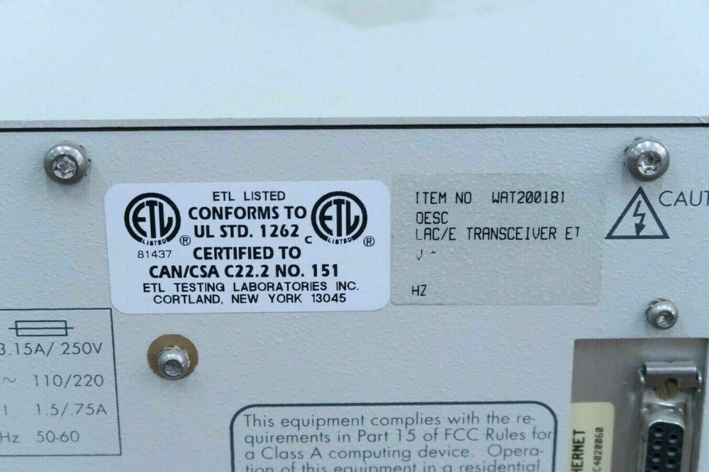 Waters LAC-E Transceiver System Controller for HPLC, p/n WAT200181