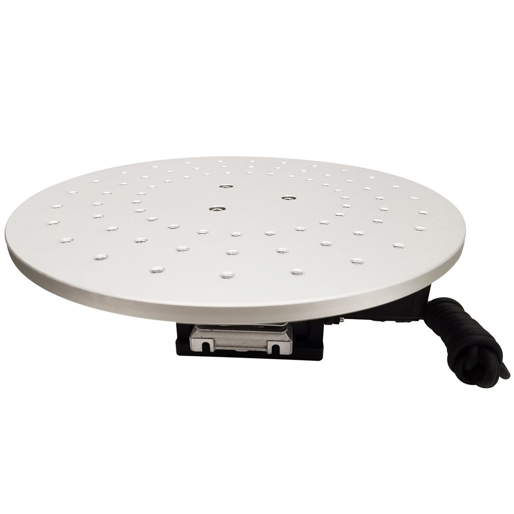 110V Marking Machine Rotary Table 360° Circular Rotating Table Diameter 30cm