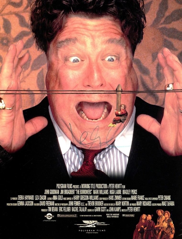 John Goodman Signed Promotion - The Borrowers