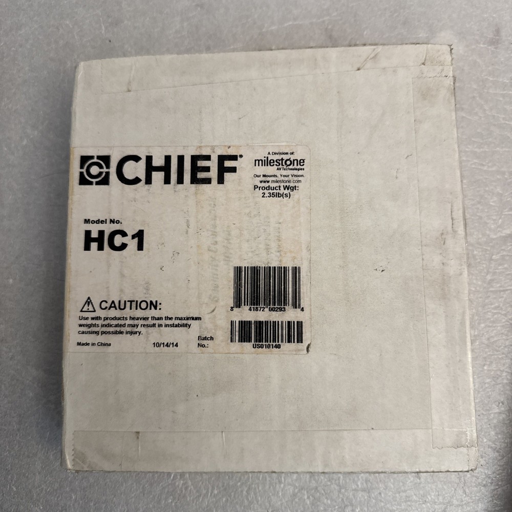 NEW Chief HC1 Heavy-Duty Cable System