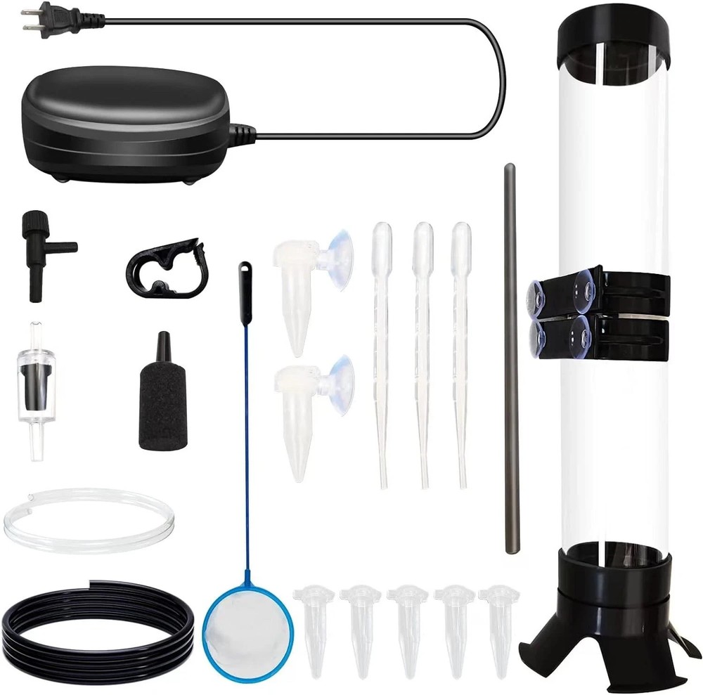 brine Shrimp Hatchery， Eggs Incubator Kits,Multifunctional black
