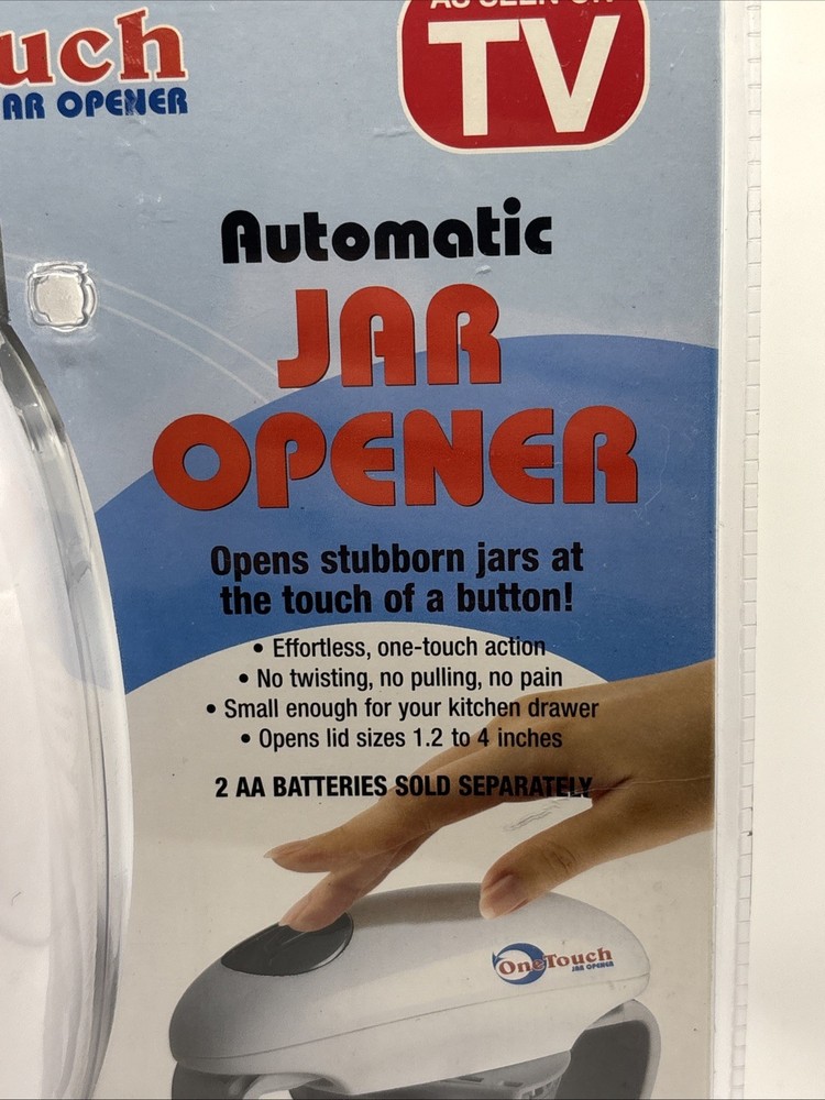 As Seen on T.V. One Touch Automatic Jar Opener.