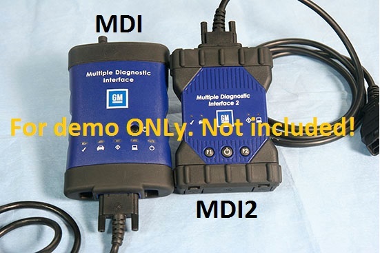 GM MDI MDI2 Multiple Diagnostic Interface OBDII OBD2 DLC Cable 3000211 EL47955-4