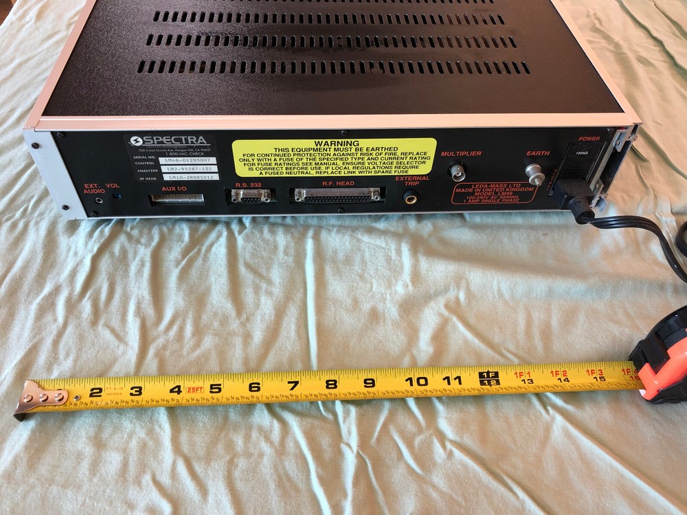 Spectra Satelite Residual Gas Analyzer , NOS, working, without probe