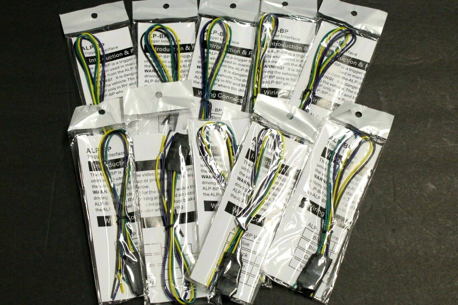 50 pcs Parking Brake Video Bypass interface with Alpine Pioneer, Kenwood DVD