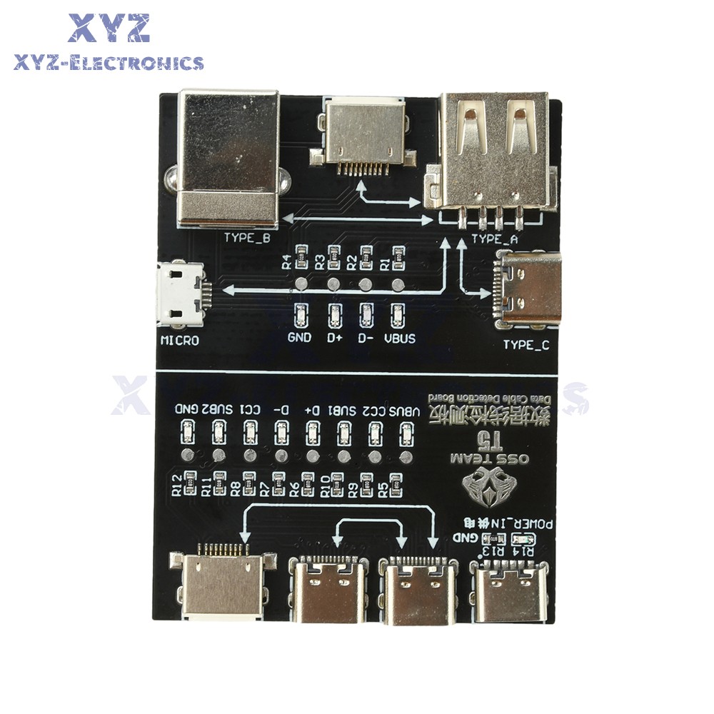 T5 Multifunctional Interface Cable Detection Module Data Cable Abnormal Testing