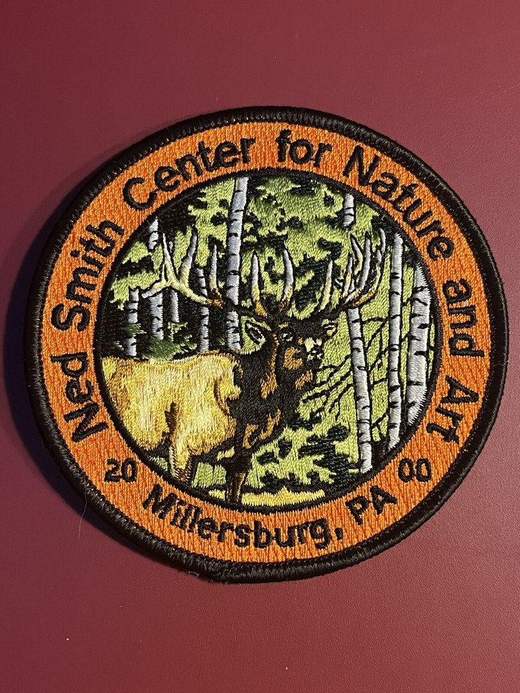 2000 NED SMITH CENTER FOR NATURE AND ART PATCH 4" DIAMETER