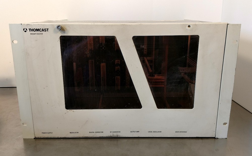 THOMCAST MODAP 45 321 191.08 Broadcast Exciter Card Cabinet 3F