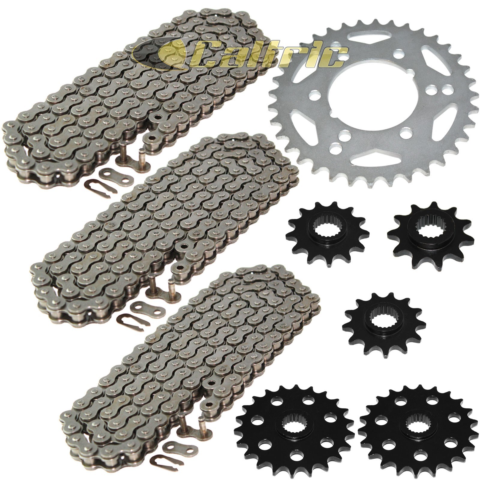 Drive Chain & Sprockets Kit for Polaris Sportsman 400 4X4 1994 1995 1996