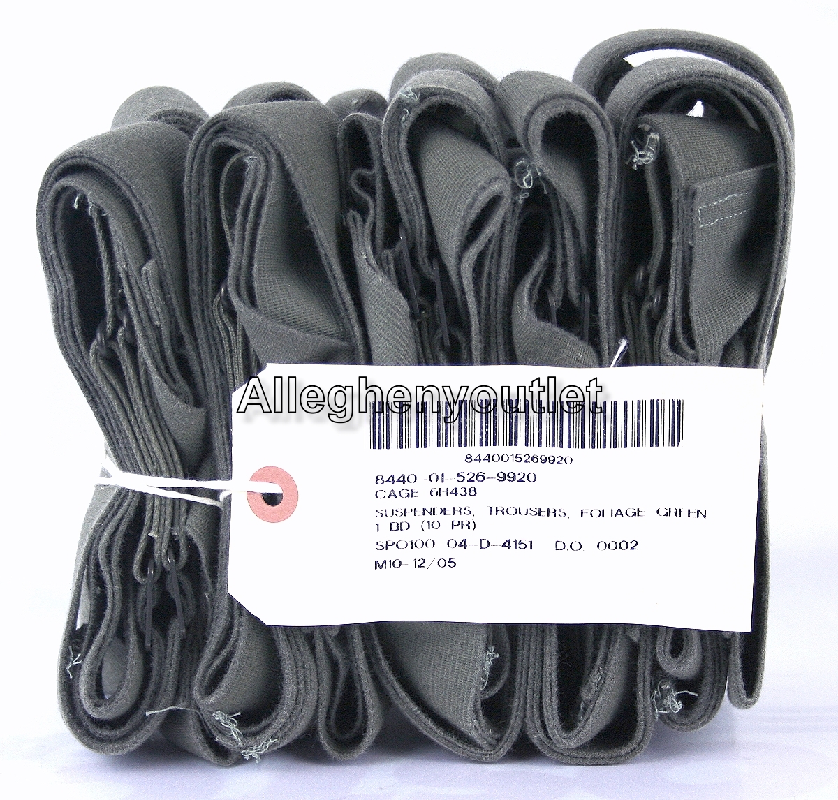 QTY (1) NEW USGI MILITARY M1950 Foliage Trouser PANT SUSPENDERS Elastic Harness