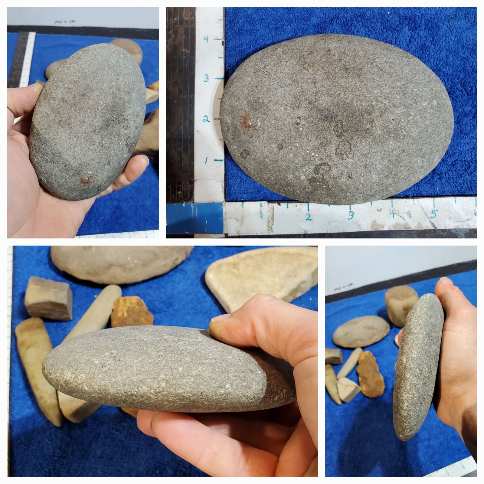 Indian Artifacts Polished Tools, Hammer Stones Bola Primitive Point Pennsylvania