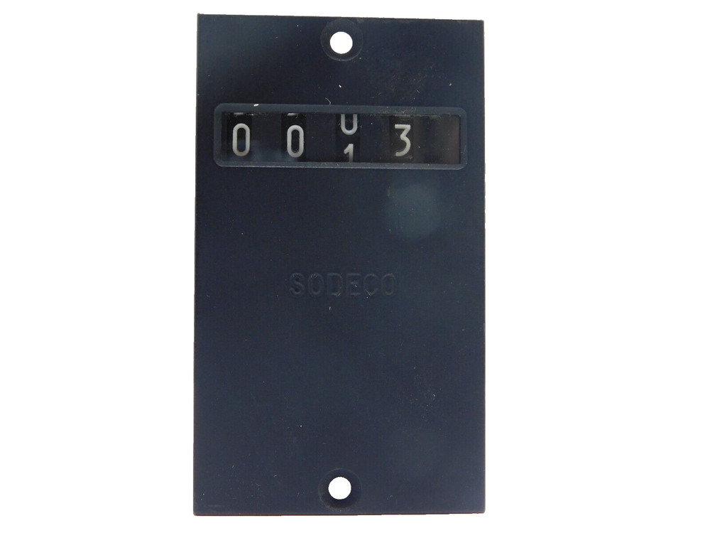 Sodeco TCEF4E Impulse Counter