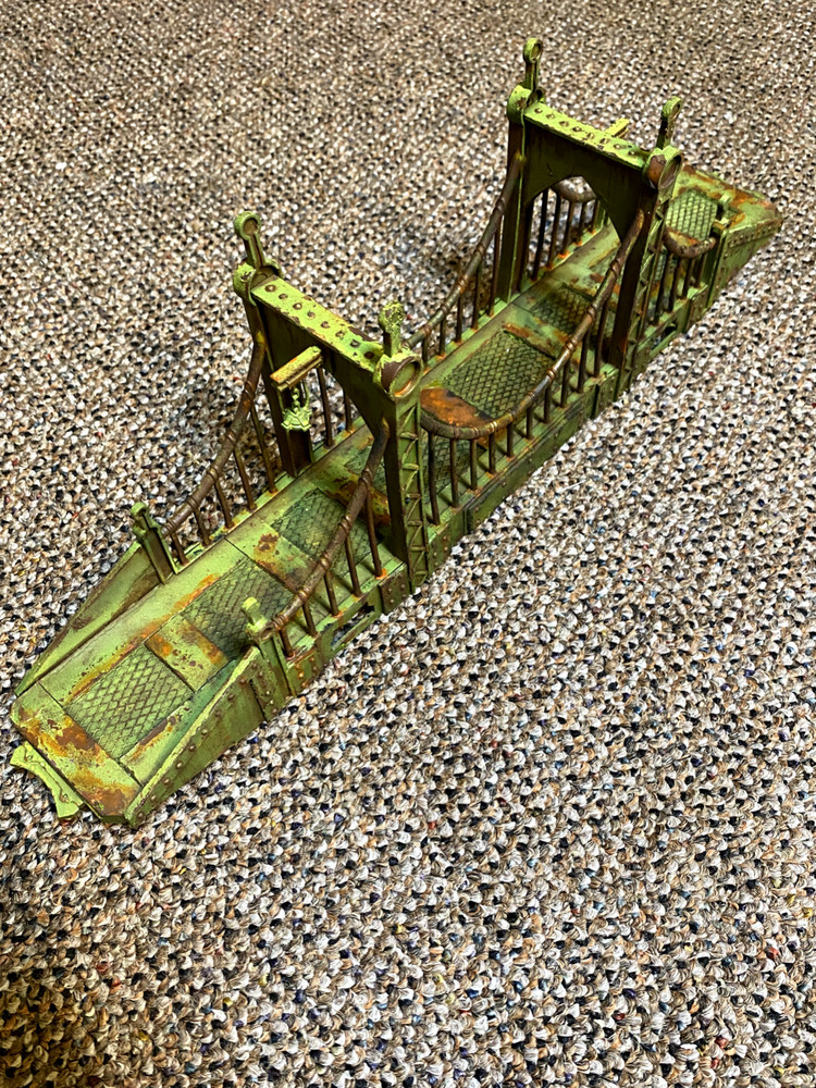 Necromunda Pro Painted custom Grimdark Bridge scifi terrain