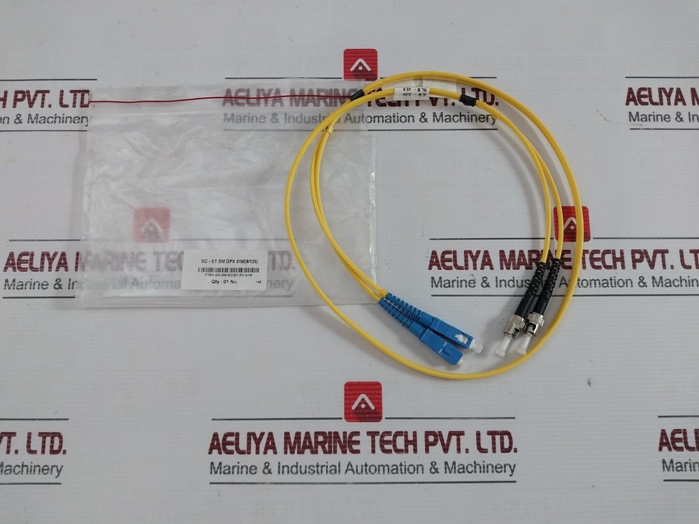 FTEK-DX-SM-SC/ST-PC-01M Fiber Optic Patch Cable