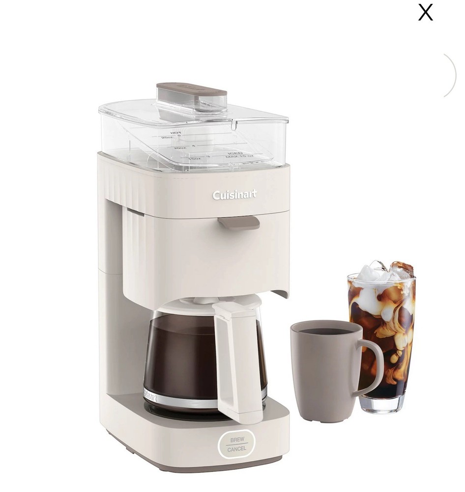 Cuisinart 5-Cup Coffee Maker – Used Only Once – White Drip Brewer”