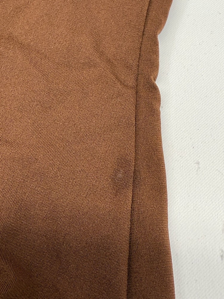 Speedo Women's Adjustable Solid Shirred Tan/brown Size 10