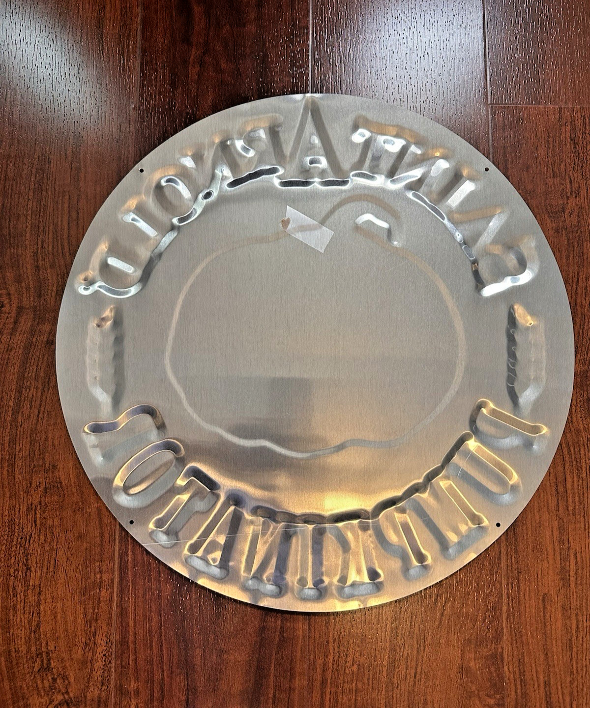 SAINT ARNOLD Brewing PUMPKINATOR BEER SIGN Tin Tacker 16" Houston TEXAS BREWERY