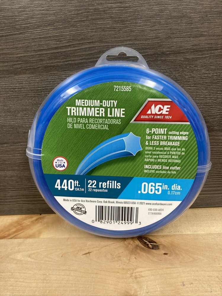 Medium Duty String Weed Eater Trimmer Line .065" x 440' New